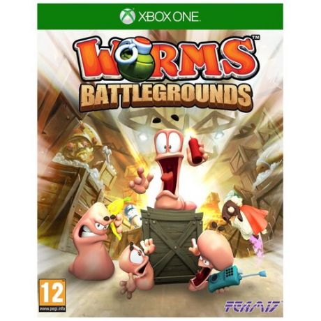 Игра для PlayStation 4 Worms Battlegrounds, английский язык