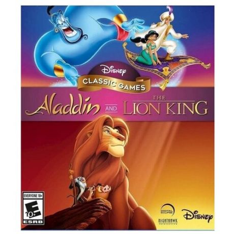 Игра для Nintendo Switch Disney Classic Games: Aladdin and The Lion King, английский язык
