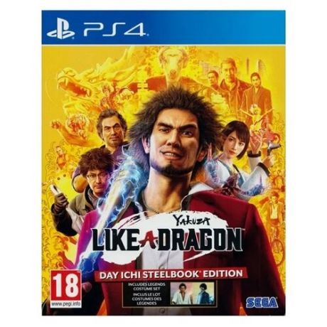 Игра для PlayStation 4 Yakuza: Like a Dragon. Day Ichi Edition, английский язык
