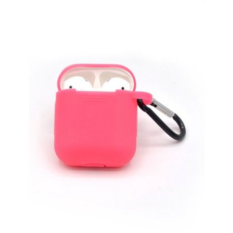 Чехол для наушников Apple AirPods/AirPods 2 розовый