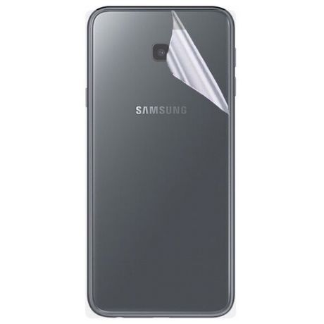 Гидрогелевая защитная пленка на заднюю крышку для Samsung Galaxy J4 Plus / Противоударная бронированя пленка для Самсунг Галакси Ж4 Плюс с эффектом самовосстановления