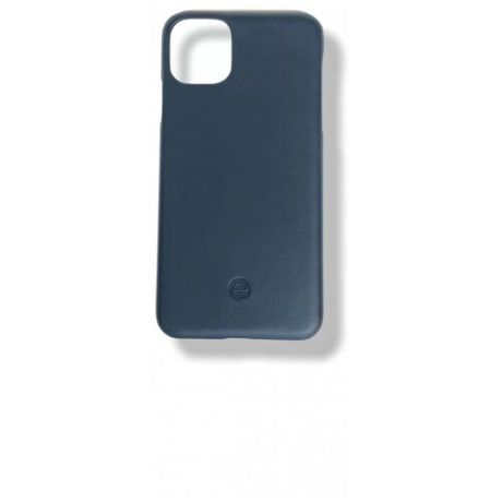 Кожаный чехол для телефона Apple iPhone 11 Pro Max темно-синий CSC-11PM-KMAV