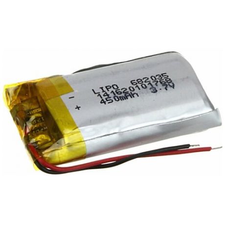 Аккумулятор 3.7V 0.45Ah Li-Po 682035