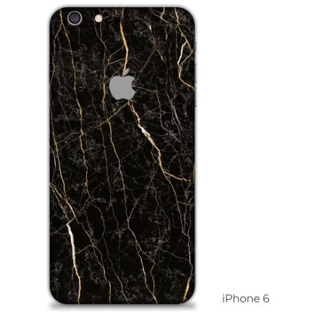 Чехол-наклейка виниловый SKINZ для iPhone 6 MARBLE BLACK