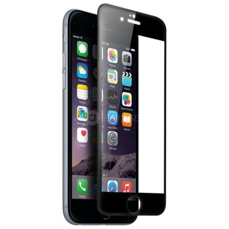 Защитное стекло 3D Apple iPhone 6/6s (черное)