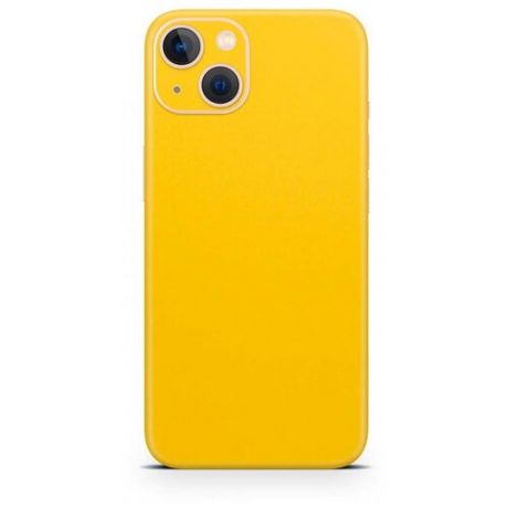 Виниловая наклейка FBR Skinz Textured Skin для Apple iPhone 13 желтый