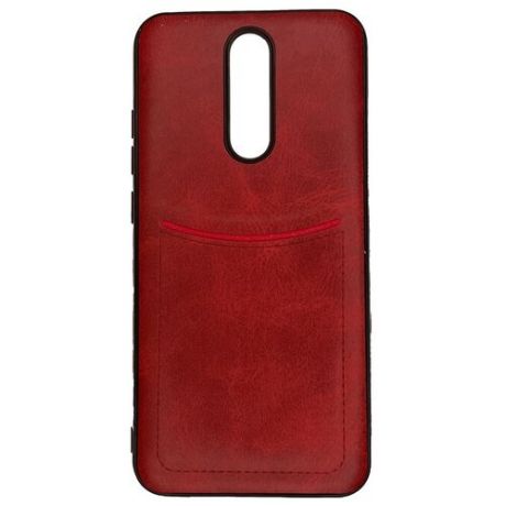 Чехол ILEVEL с кармашком для Xiaomi Mi 9T (Pro)/ K20 (Pro) красный