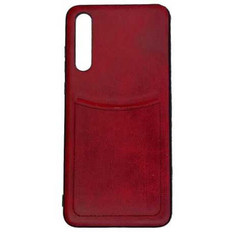 Чехол ILEVEL с кармашком для Huawei P20 PRO/ P20 PLUS красный