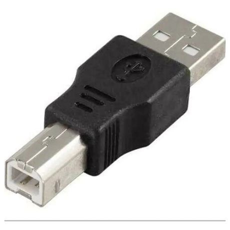 Переходник USB2.0 Am-Bm Premier 6-082 соединитель чёрный