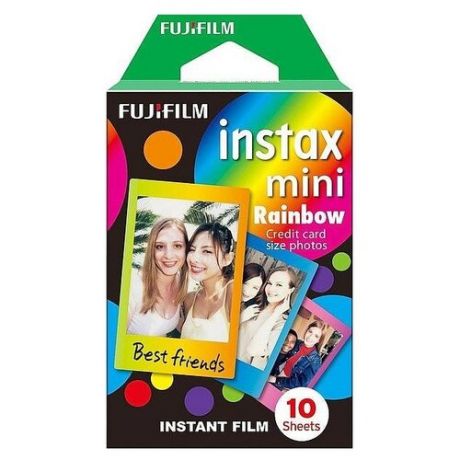 Картридж для камеры FUJIFILM Instax Mini Rainbow (10 снимков)