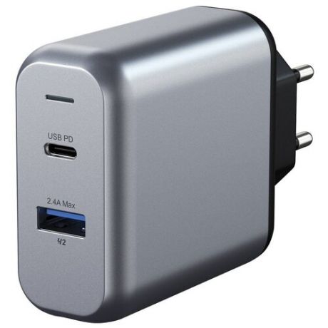 Зарядное устройство Satechi 30W Dual-Port Travel Charger (2 USB /2.4 A)