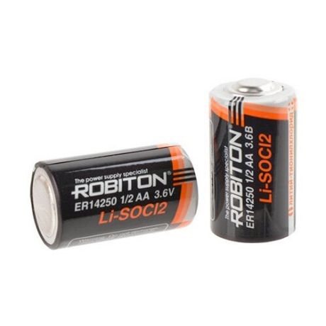 Батарейка ER14250 - Robiton ER14250-SR2 1/2AA (2 штуки) 11612