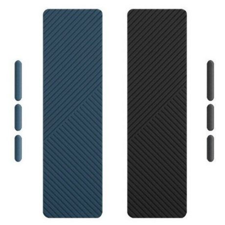 Ремешки для чехла Heldro Чехол Uniq для Iphone 12/12 Pro, черный/синий