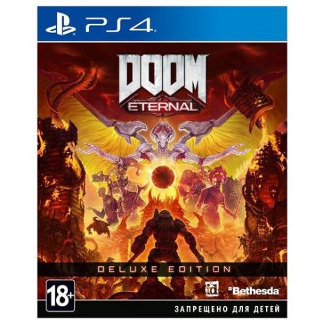 Игра для PlayStation 4 DOOM Eternal. Deluxe Edition, полностью на русском языке