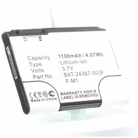 Аккумулятор iBatt iB-B1-M1431 1100mAh для Blackberry 30130001RM