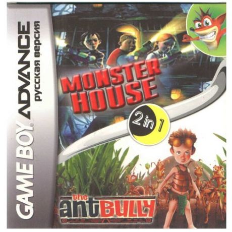2в1 Monster House/Ant Bully (GBA рус.версия) 128M