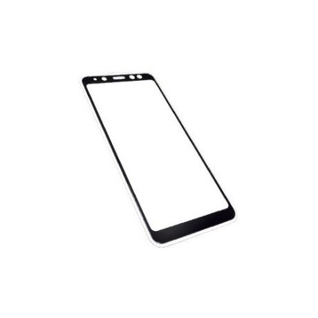 Защитное стекло 2D для Samsung Galaxy A8 , черное