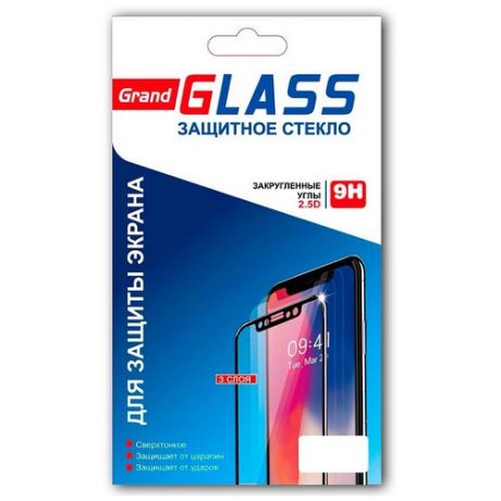 Защитное стекло для Huawei Enjoy 9e Full Glue, с рамкой, черное
