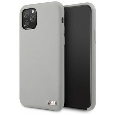 Чехол BMW для телефона iPhone 11 Pro серия M-Collection | TPU силикон серый