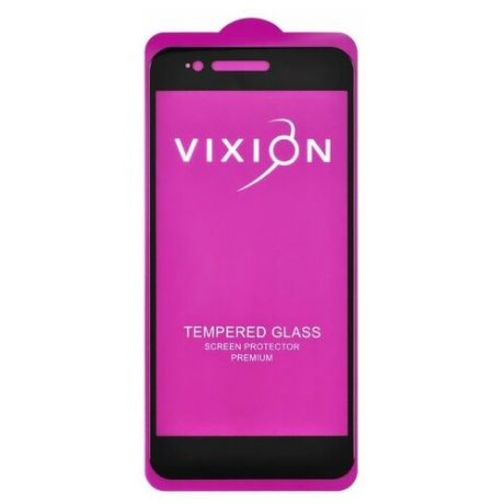 Защитное стекло Xiaomi Mi A1 (полное покрытие)(черное)