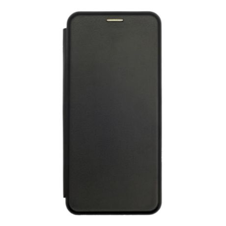 Чехол книжка черный цвет с магнитным замком для Realme C3 / реалми ц3 с подставкой для телефона и кармана для карт или денег