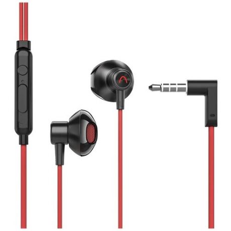 Наушники BlitzWolf AirAux AA-HE1 3.5mm In-Ear Headphones Earphone Black + Red