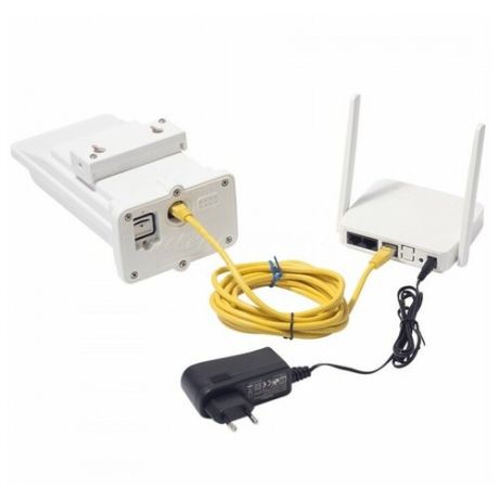 Комплект для усиления сигнала мобильного интернета Триколор DS-4G-5KIT белый