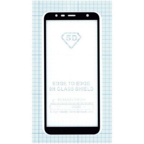 Защитное стекло для Samsung Galaxy J6 Plus (2018) черное
