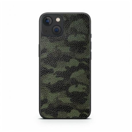 Наклейка из кожи FBR Skinz Camouflage для Apple iPhone 13 mini темно-зеленый