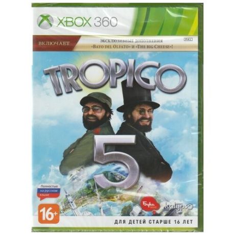Игра Тропико 5 + DLC Полностью на русском языке (Xbox 360)