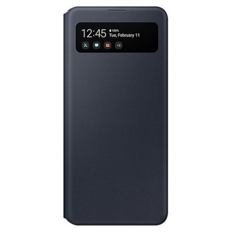 Чехол-книжка SAMSUNG EF-EA415PWEGRU Smart S View Wallet Cover для Galaxy A41 белый