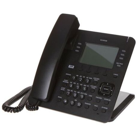 VoIP оборудование Panasonic KX-NT630RU Black