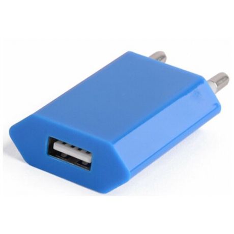 Зарядное устройство Liberty Project USB 1А SM000324 Blue