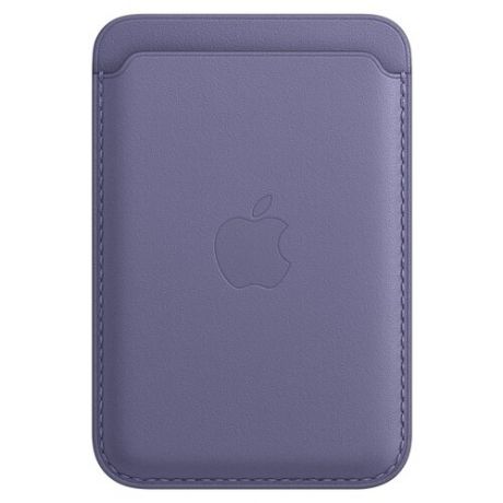 Кожаный чехол-бумажник APPLE MagSafe для iPhone, цвет «тёмная вишня»