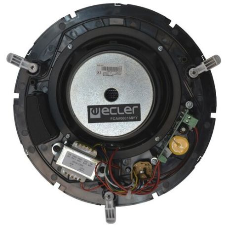 ECLER Акустическая система ECLER [IC6 CLASS TR] 6" кевларовый вуфер + 1" шелковый твиттер. 75ВТ/16Ом, 30/20/15/7,5/3Вт 100В. Быстрая установка с помощью трех винтов. Переключатель мощности с фронтальной стороны.