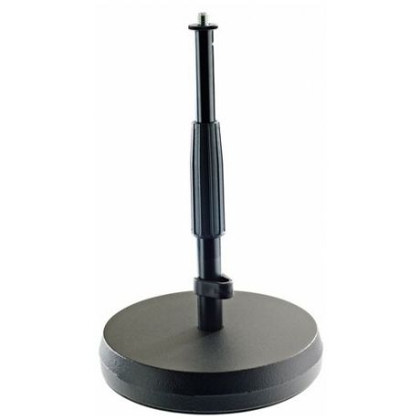 K&M 23325-300-55 настольная микрофонная стойка, цвет черный