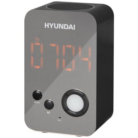 Радиочасы Hyundai H-RCL300 черный