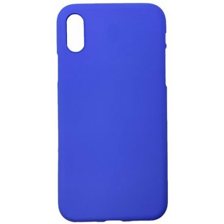 Чехол Silicone Lite для Apple iPhone Xs без логотипа фиолетовый