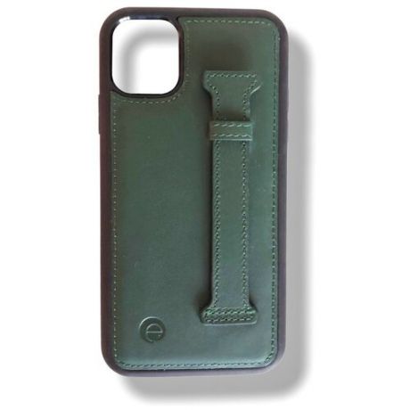 Кожаный чехол-подставка для iPhone 11 Elae Forest Green CFG-11-OYSL