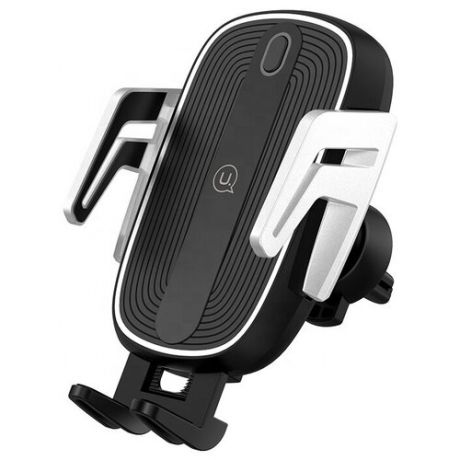 USAMS US-CD100 Automatic Touch Induction Wireless Charging Car Holder (Air Vent) black