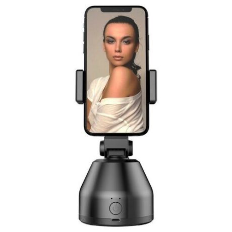 Умный штатив Souing Genie для смартфона с вращением на 360° и функцией слежения за лицом (Черный)