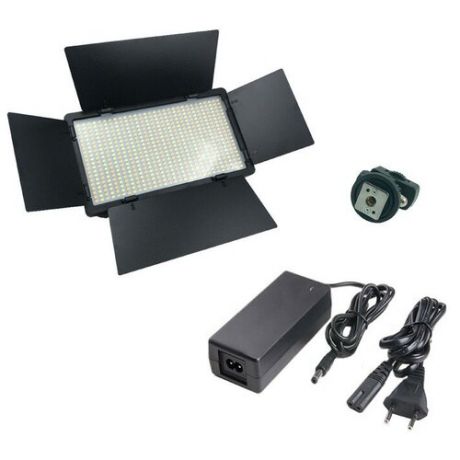 Светодиодная панель U600 со шторками для фотосъемки с регулировкой яркости, на камеру или штатив