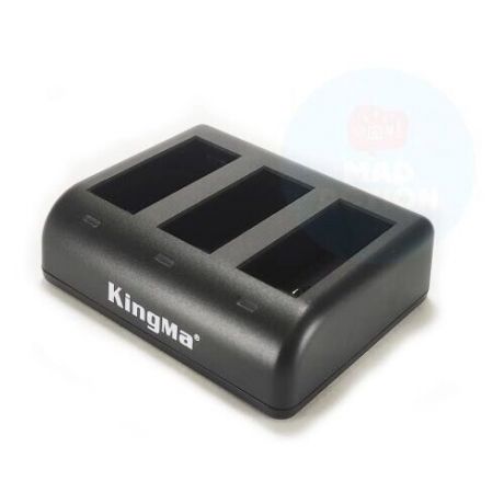 Зарядное устройство Kingma на 3 аккумулятора для GoPro 9 Black