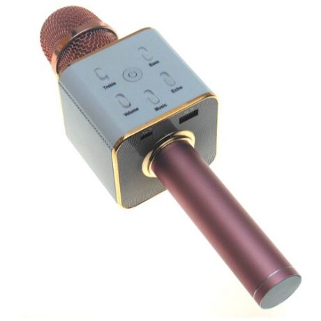 Караоке-Микрофон Q7 bluetooth с колонкой (Q7-P)