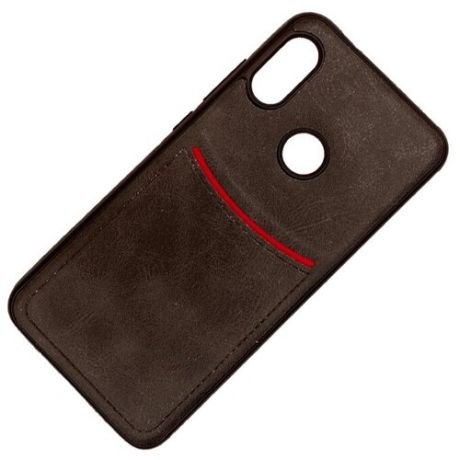 Чехол ILEVEL с кармашком для Xiaomi Redmi 6 PRO/ Mi A2 Lite черный