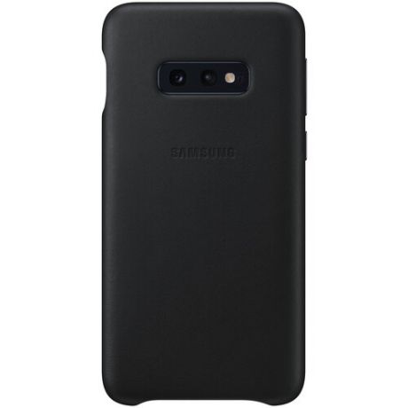 Чехлы для мобильных телефонов Samsung Чехол-накладка Leather Cover Samsung EF-VG970 для Galaxy S10e White