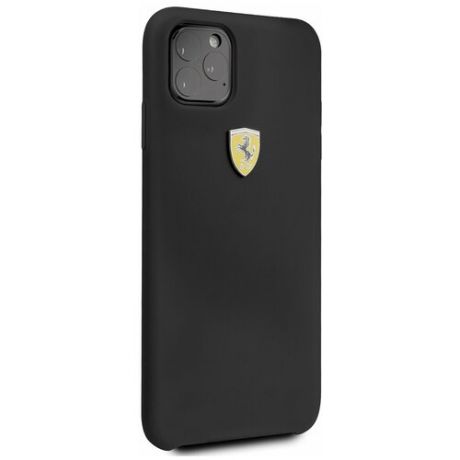 Защитный чехол CG-MOBILE Ferrari On Track SF- Silicone Case Shield для Apple iPhone 11 ProMax, черный