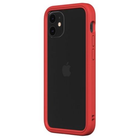 Чехол-бампер RhinoShield красный для Apple iPhone 12 mini с защитой от падений с 3.5 м
