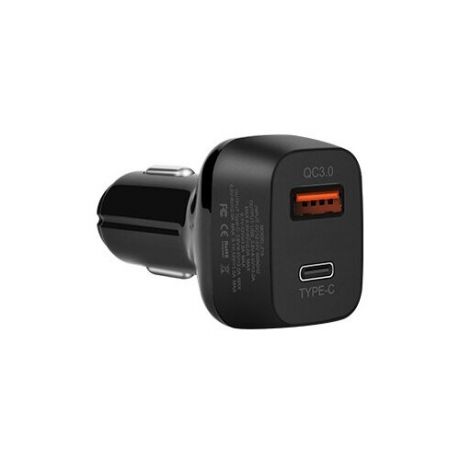 Автомобильное зарядное устройство Quick Charge HOCO Z15 Kuso (USB QC3.0 + Type-C)