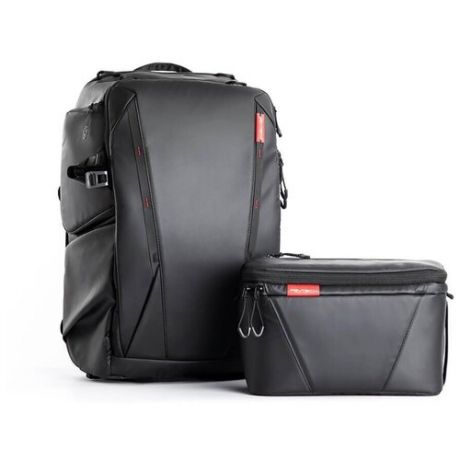 Pgytech OneMo Backpack 25L + Shoulder Bag Twilight Black P-CB-020